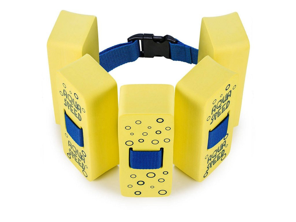 E-shop AquaSpeed Detský plavecký pás Aqua Kiddie, žltý