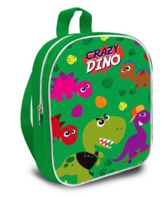 E-shop Kids Euroswan Jednokomorový batoh, Crazy Dino, 29 cm