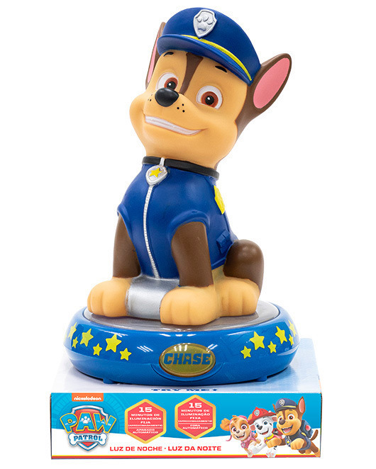 E-shop Kids Euroswan 3D nočné svetlo - Paw Patrol, Chase