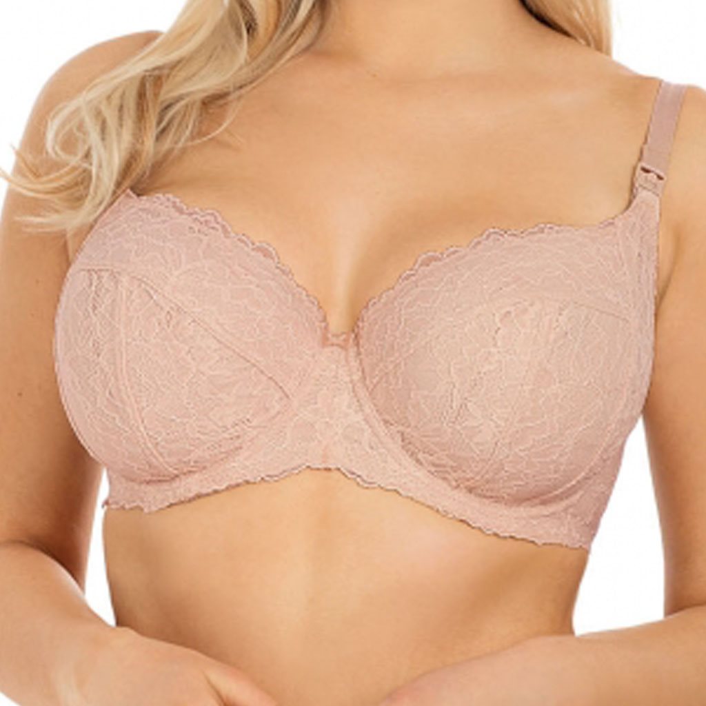 E-shop Mäkká dojčiaca podprsenka New Baby Ema béžová, 95G - 52526