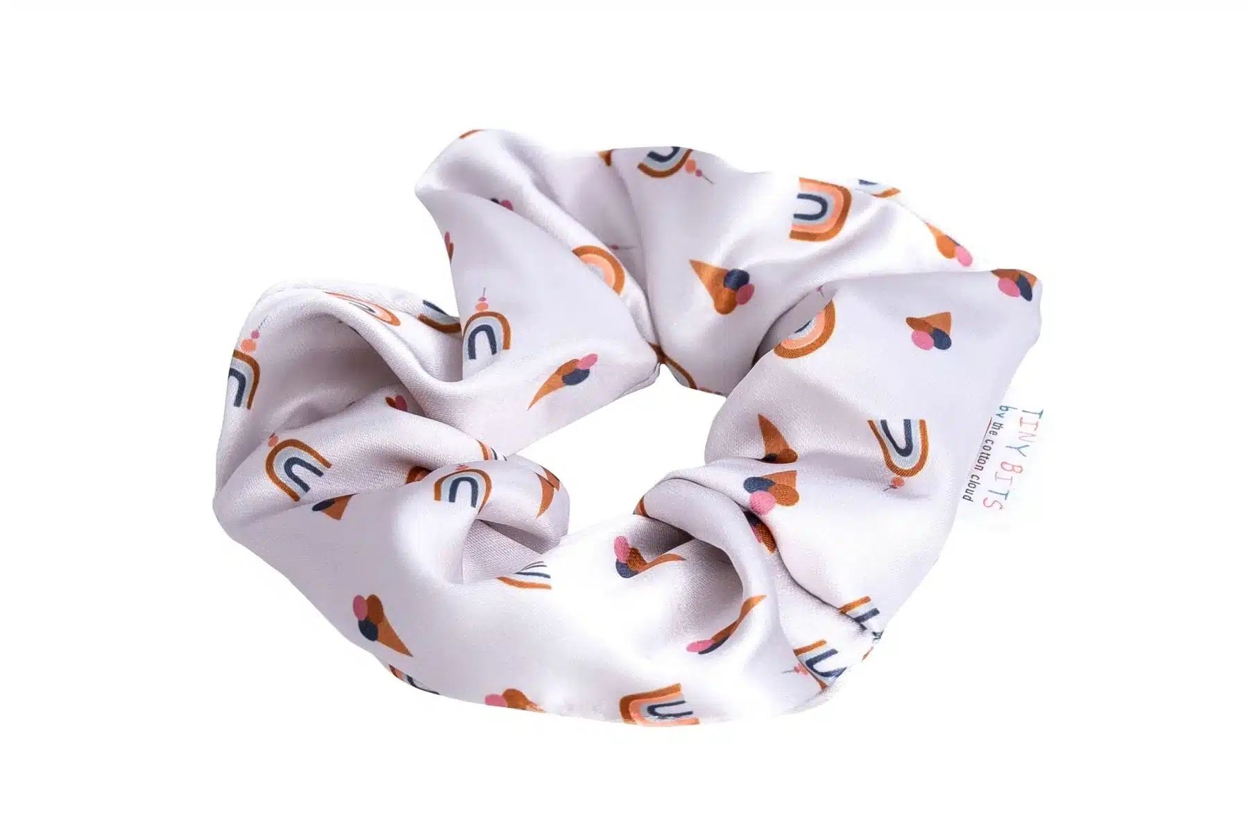 E-shop THE COTTON CLOUD GUMIČKA DO VLASOV COTTON CLOUD SCRUNCHIE RAINBOW