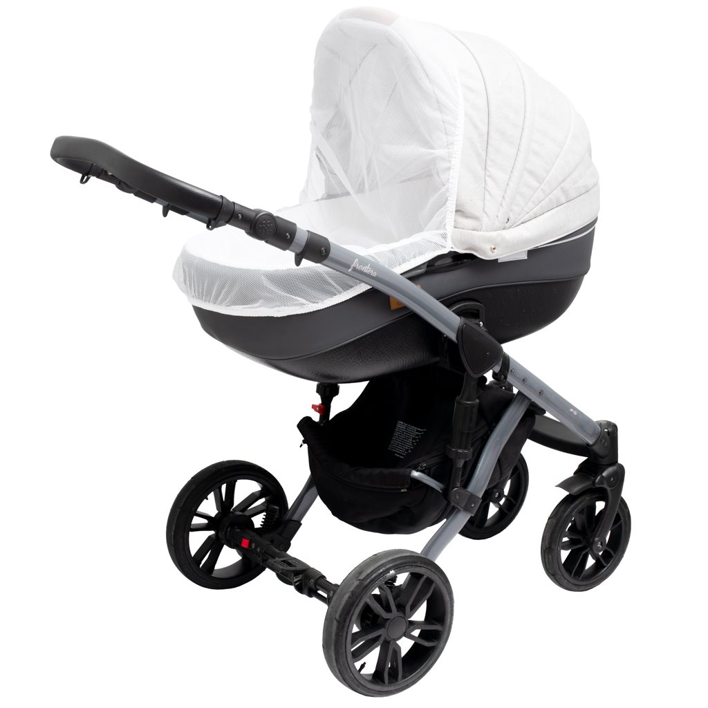 E-shop Moskytiéra na kočík New Baby Basic biela - 53057