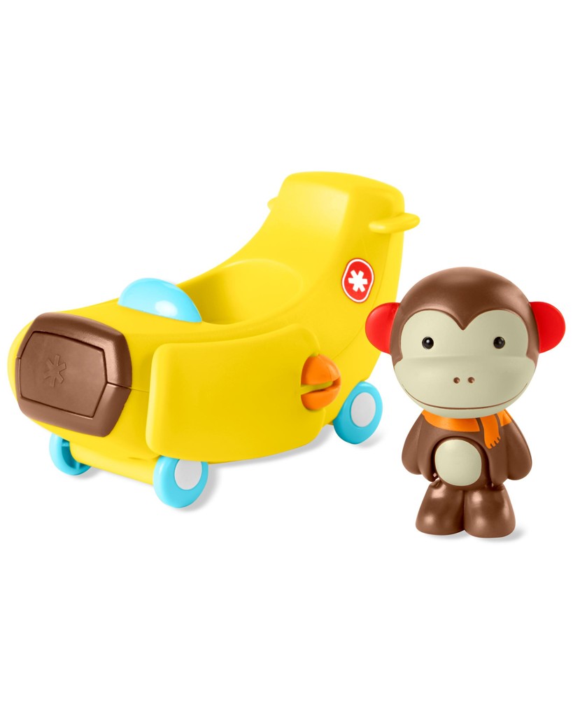 E-shop SKIPHOP SKIP HOP Zoo Hračka lietadlo banán 2r+