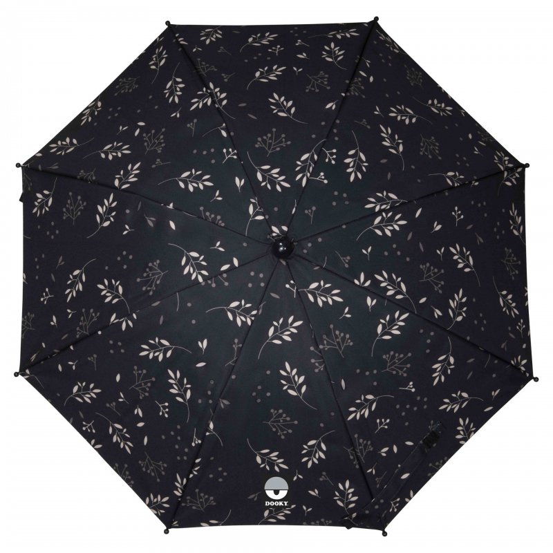 E-shop Dooky Slnečník na kočík Romantic Leaves Black