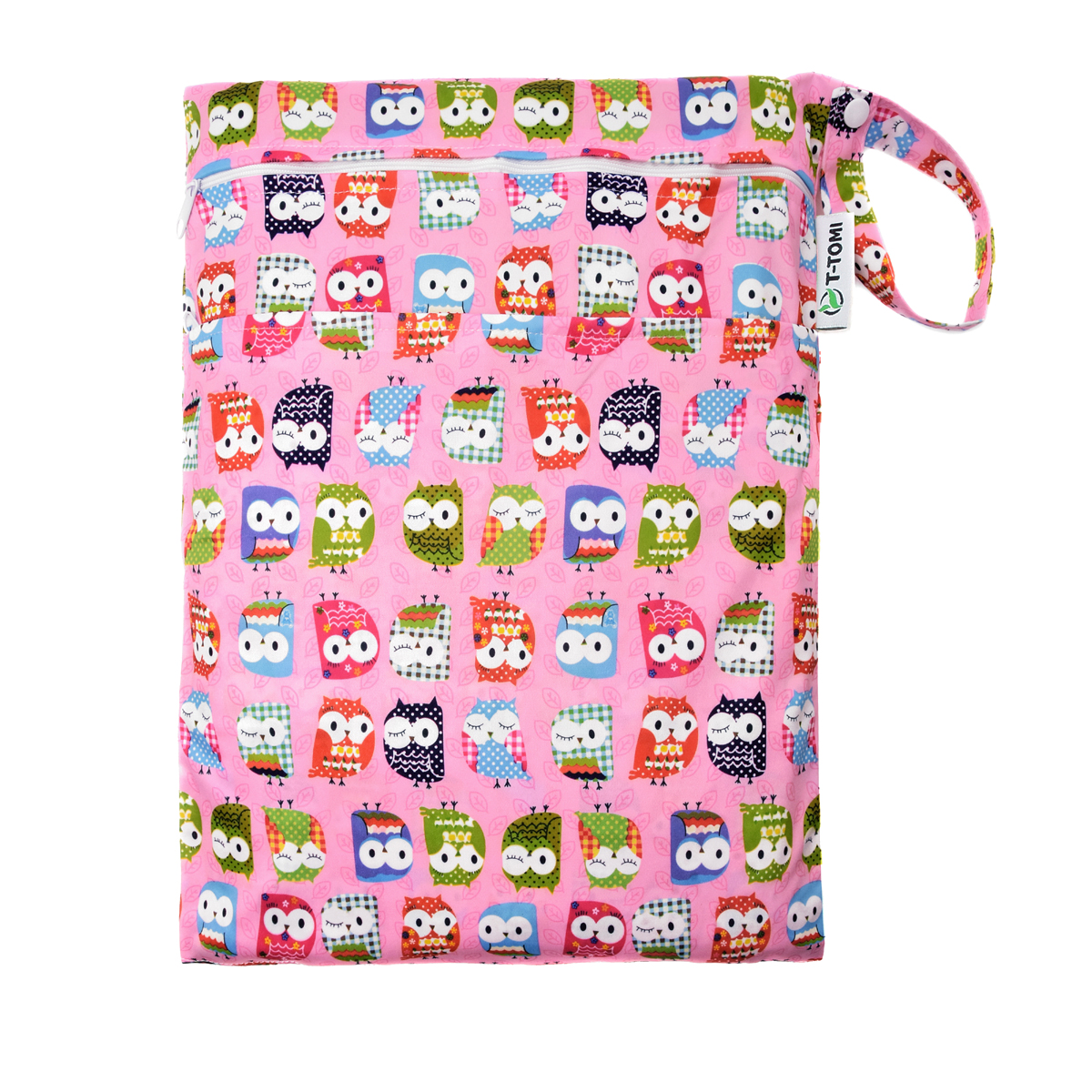 E-shop T-TOMI Nepremokavý sáčok Pink owl