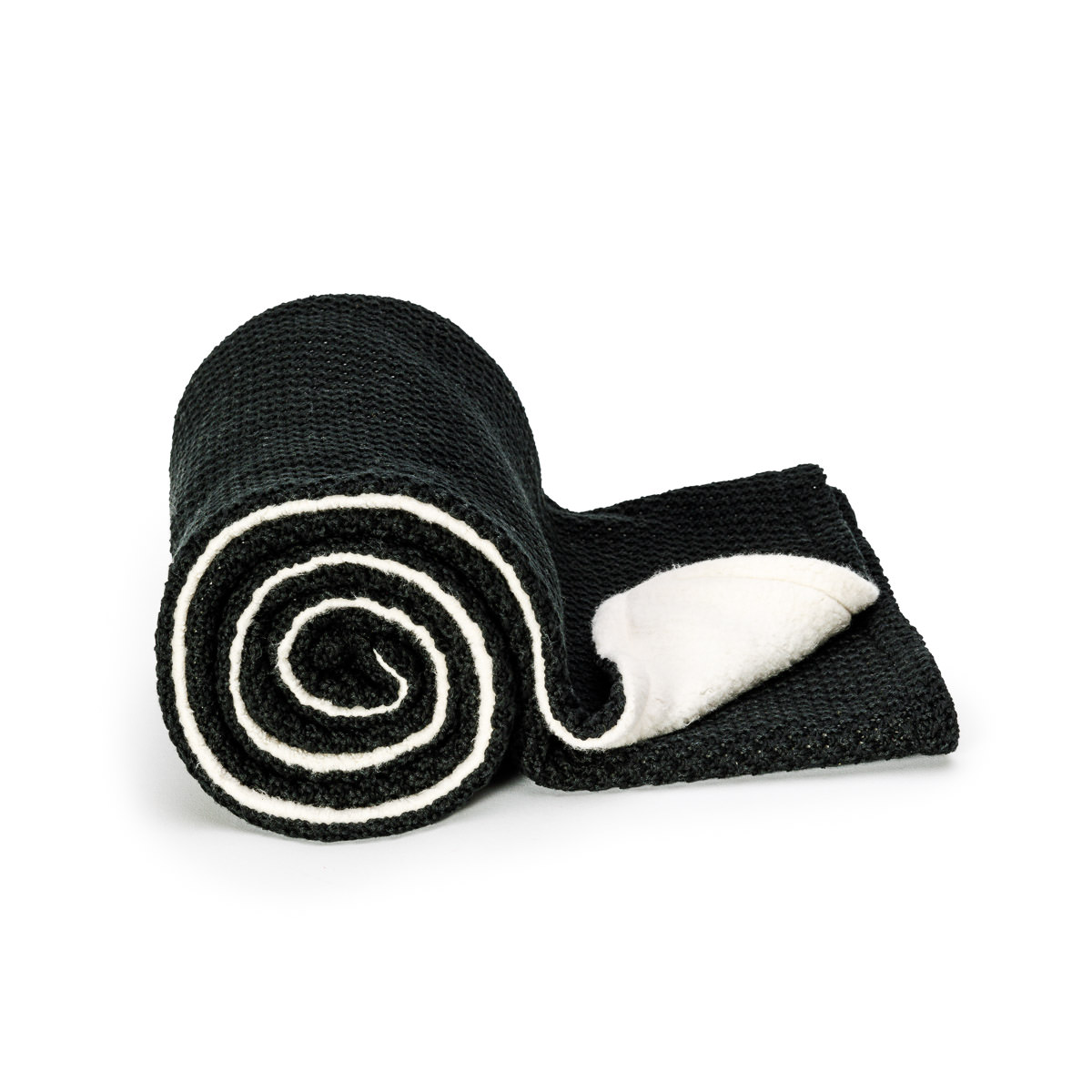 E-shop T-TOMI Pletená deka WARM Black