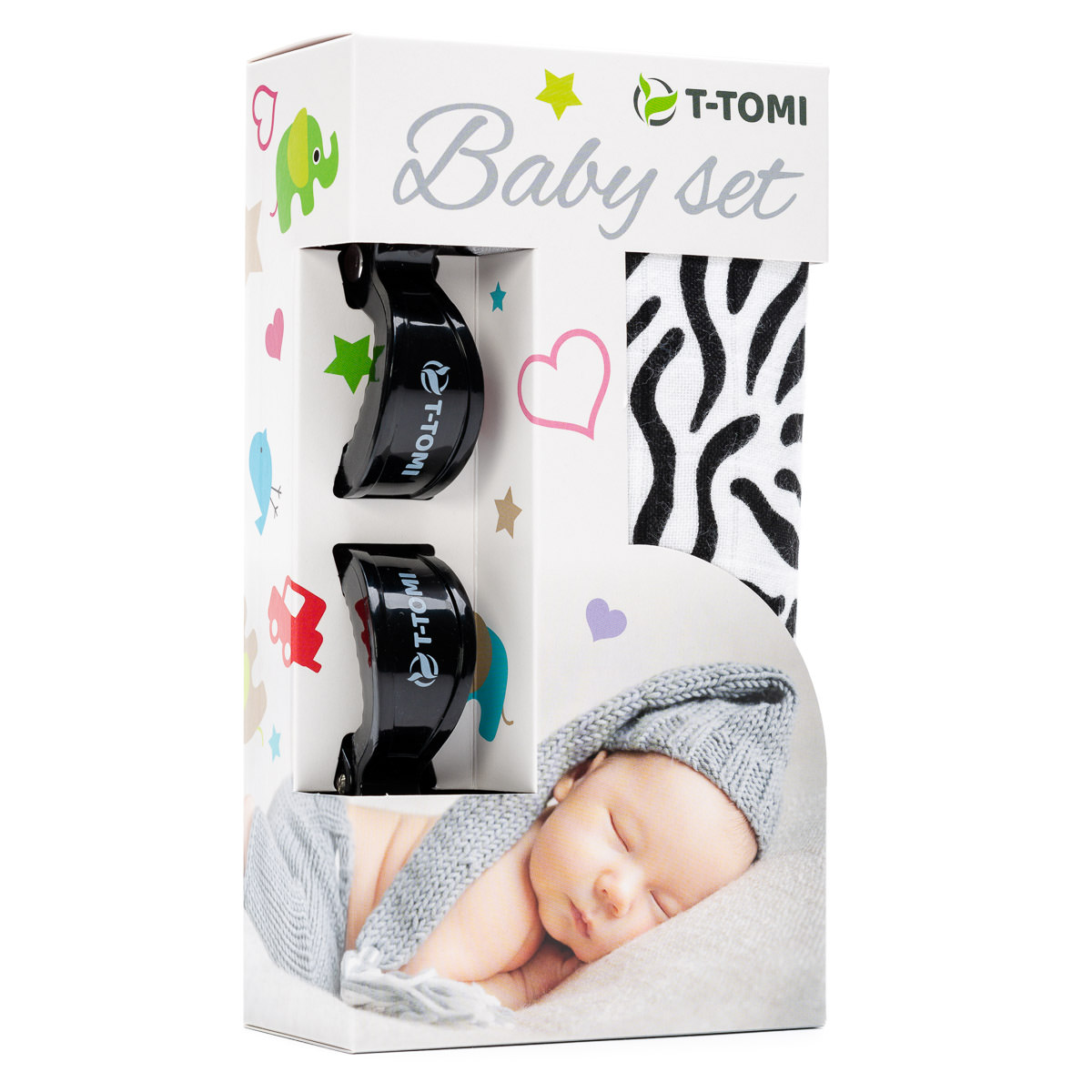 E-shop T-TOMI BABY SET - Zebra