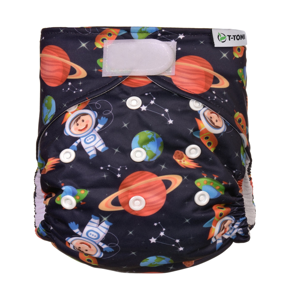E-shop T-TOMI Nohavičková plienka AIO - prebaľovací set suchý zips Universe