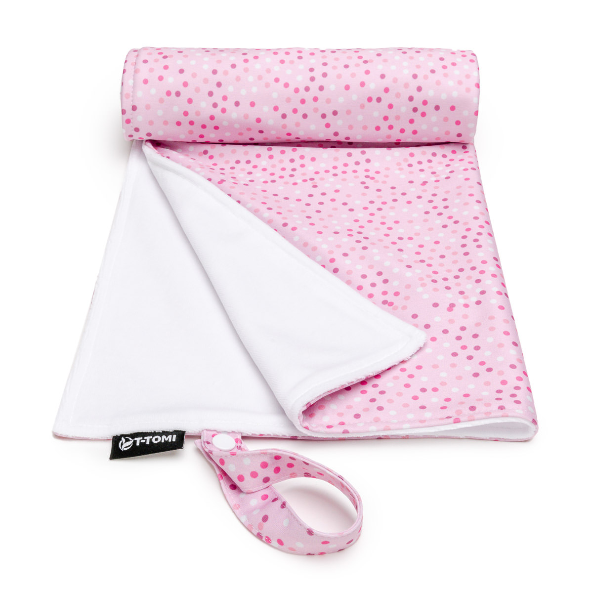 E-shop T-TOMI Prebaľovacia podložka Pink dots