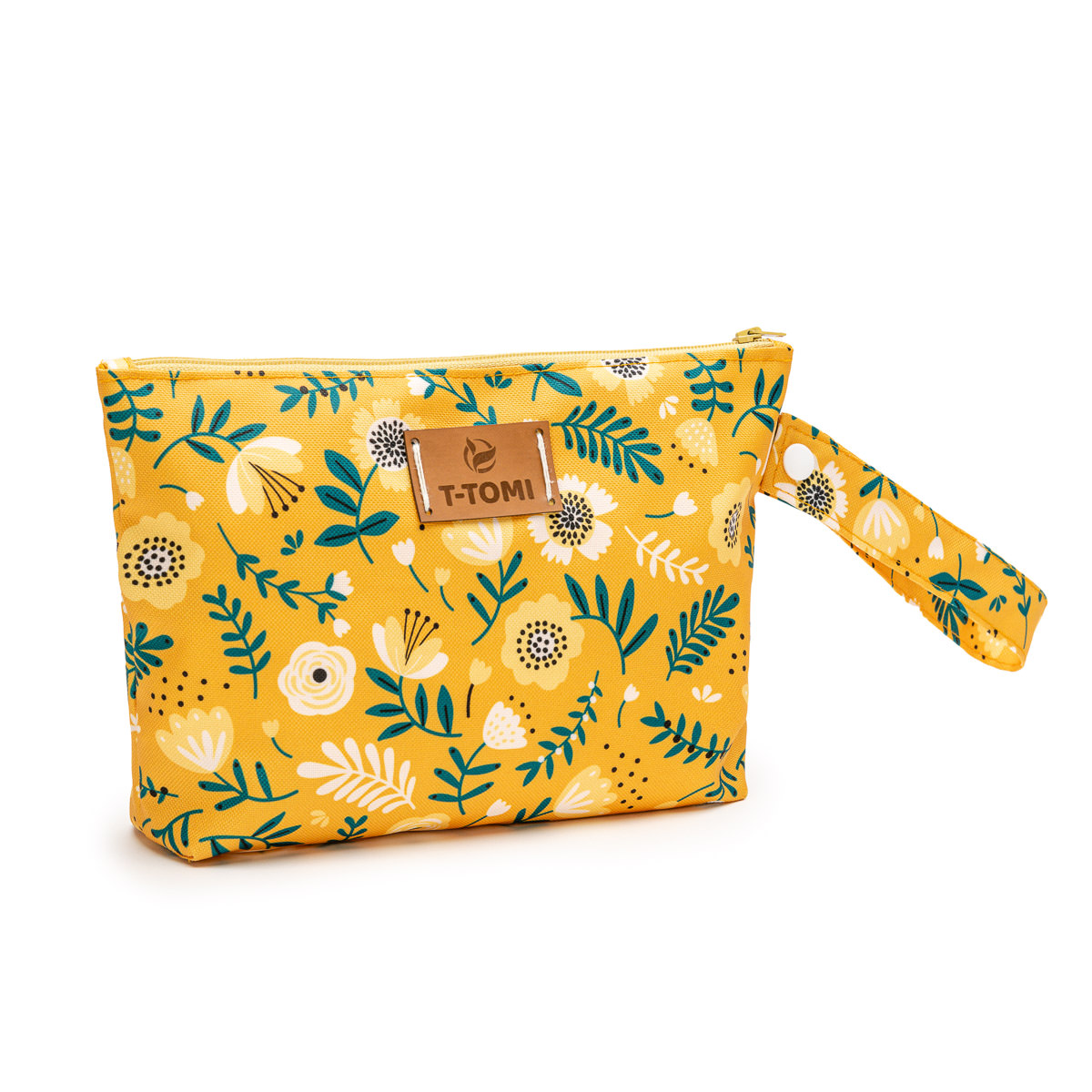 E-shop T-TOMI Small Baggie Mustard flowers