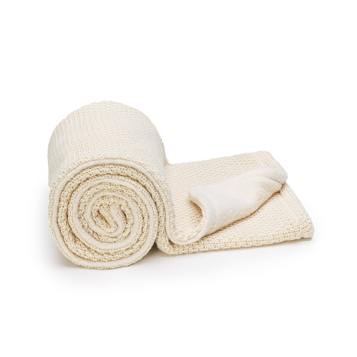 E-shop T-TOMI Pletená deka WARM Cream