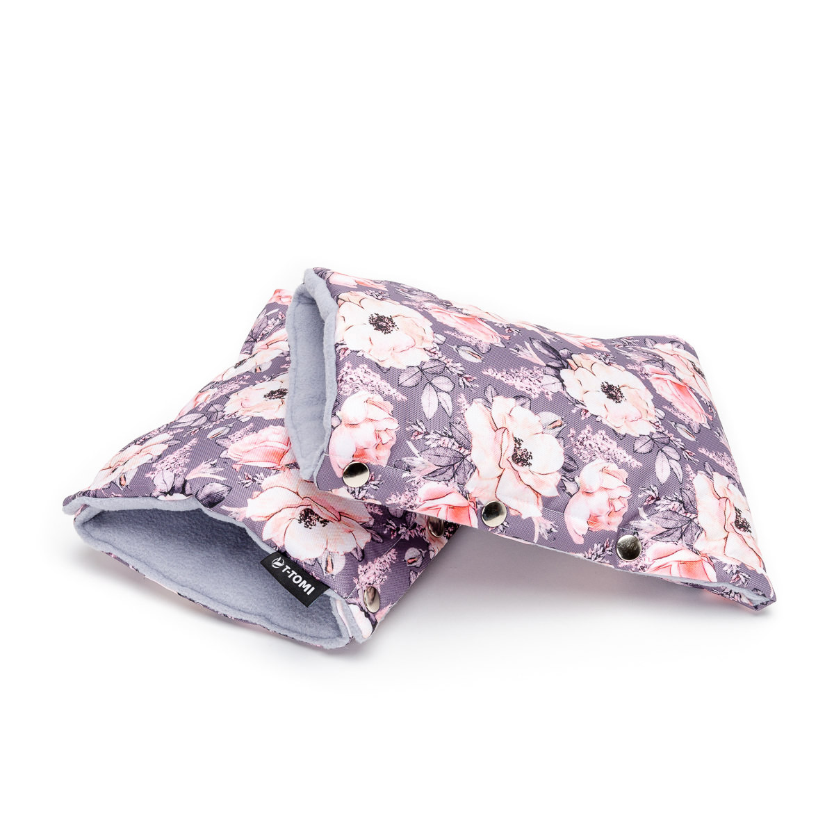 E-shop T-TOMI Rukavice Grey flowers