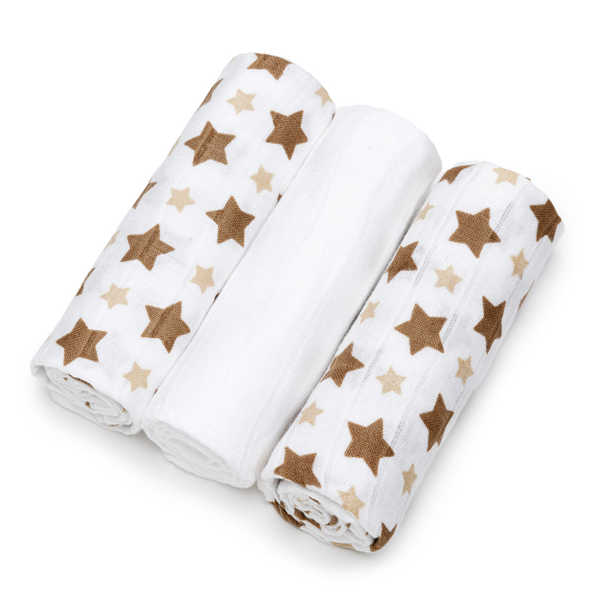 E-shop T-TOMI Bambusové plienky Beige stars