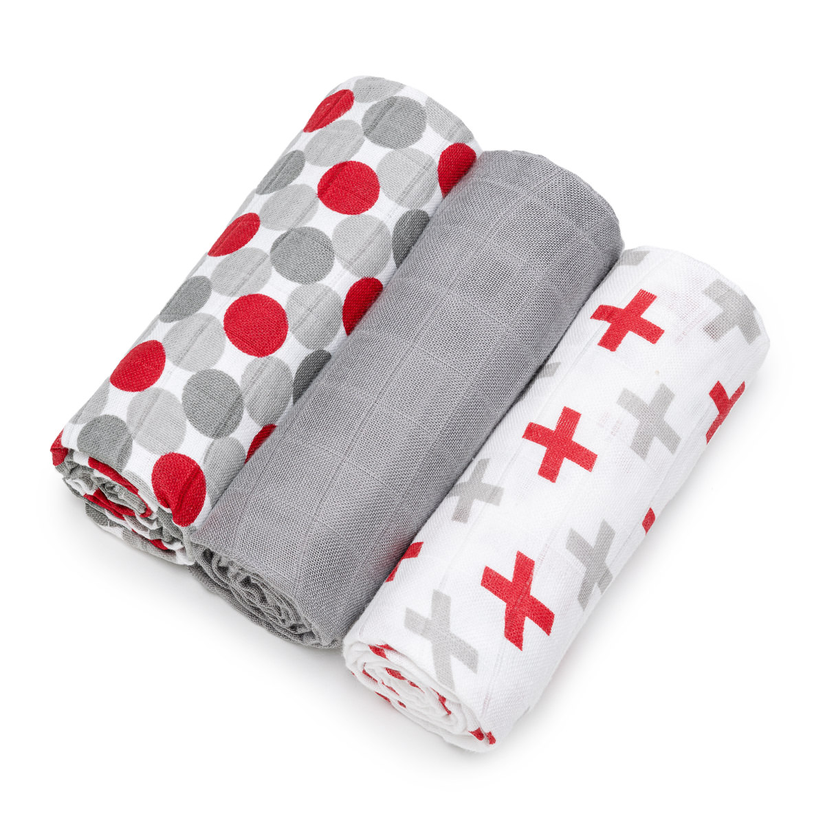 E-shop T-TOMI Bambusové plienky Grey bubbles