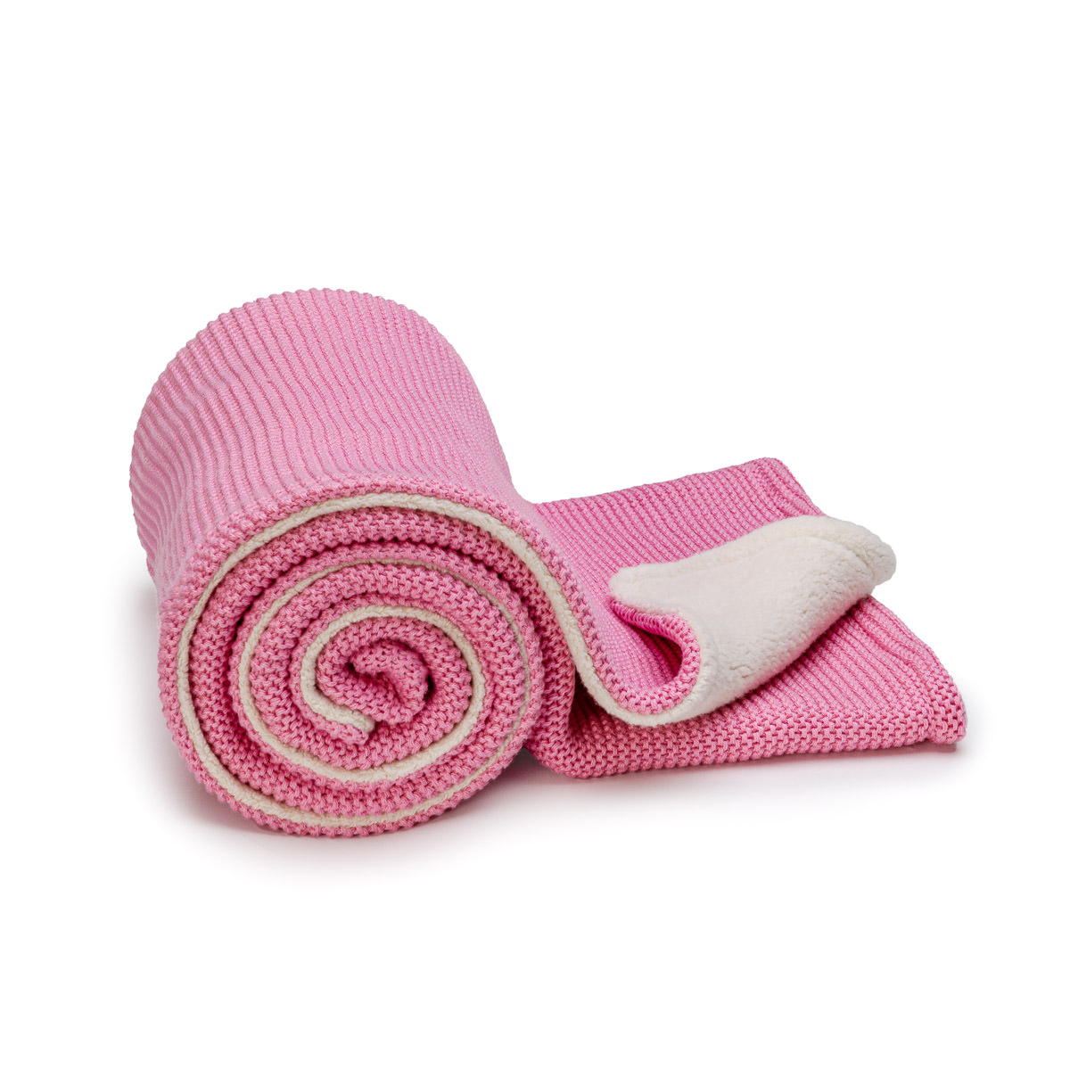 E-shop T-TOMI Pletená deka WARM Pink waves