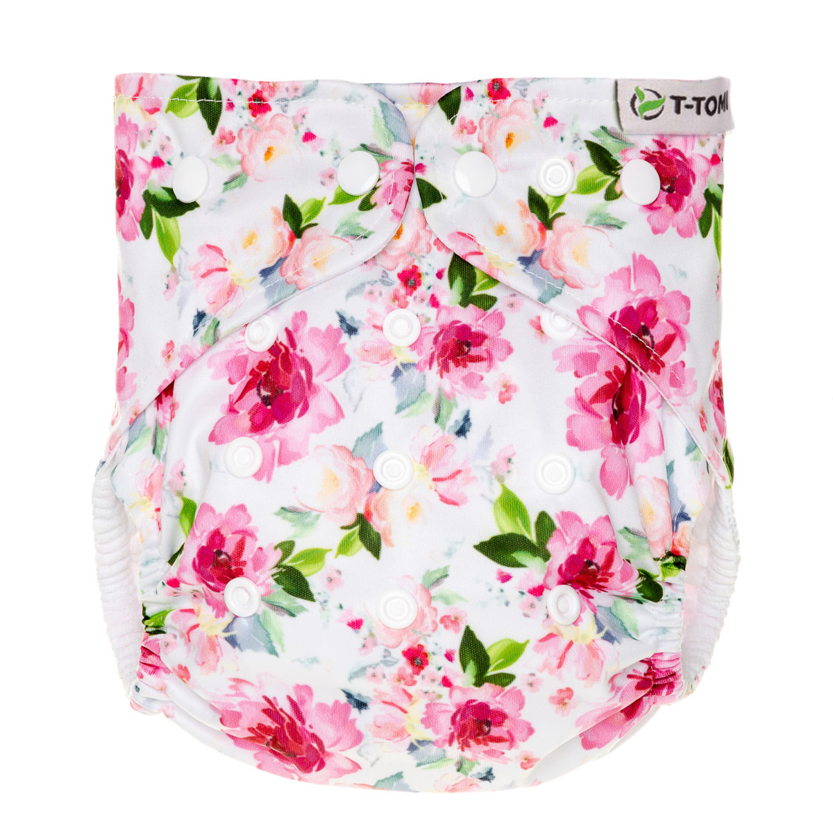 E-shop T-TOMI Nohavičková plienka AIO - prebaľovací set patentky Roses