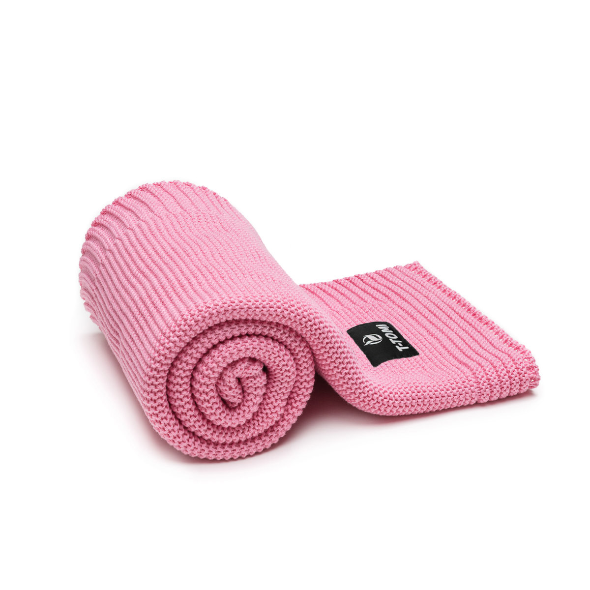 E-shop T-TOMI Pletená deka Pink waves