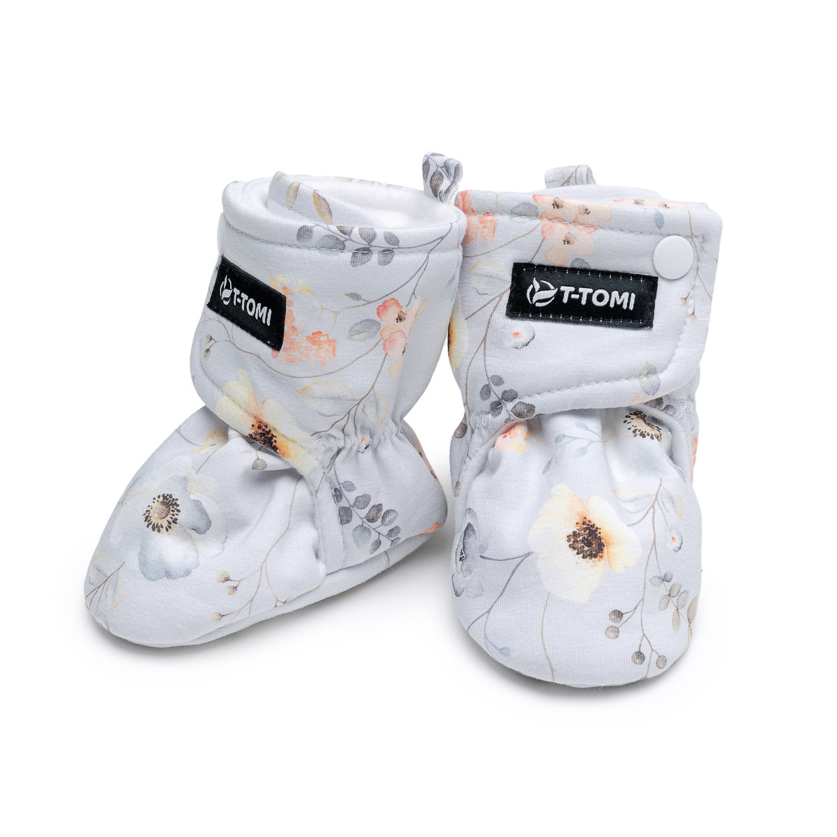 E-shop T-TOMI Capačky Flowers (0-3 mesiace)