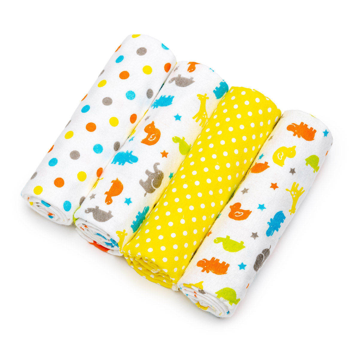E-shop T-TOMI Látkové plienky Yellow giraffe