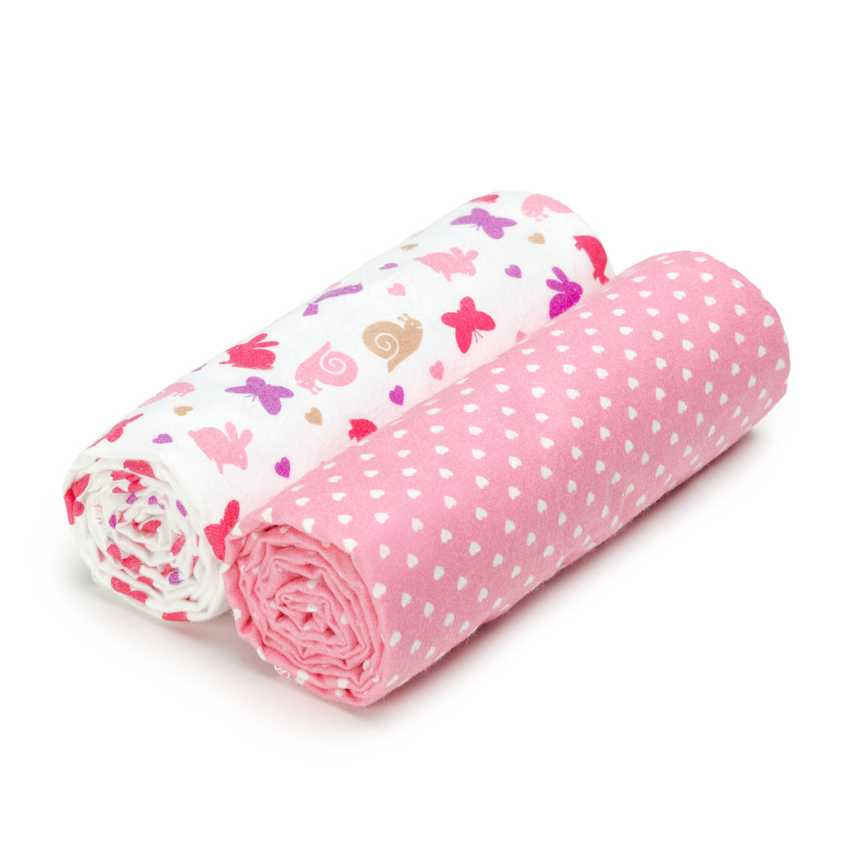E-shop T-TOMI Látkové osušky Pink snails