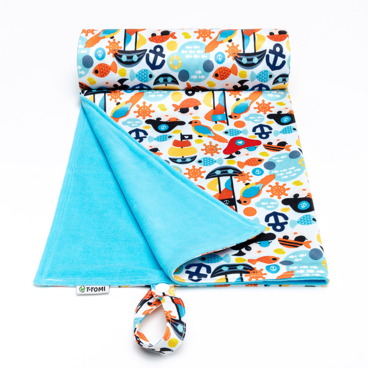 E-shop T-TOMI Prebaľovacia podložka Sailor - colour