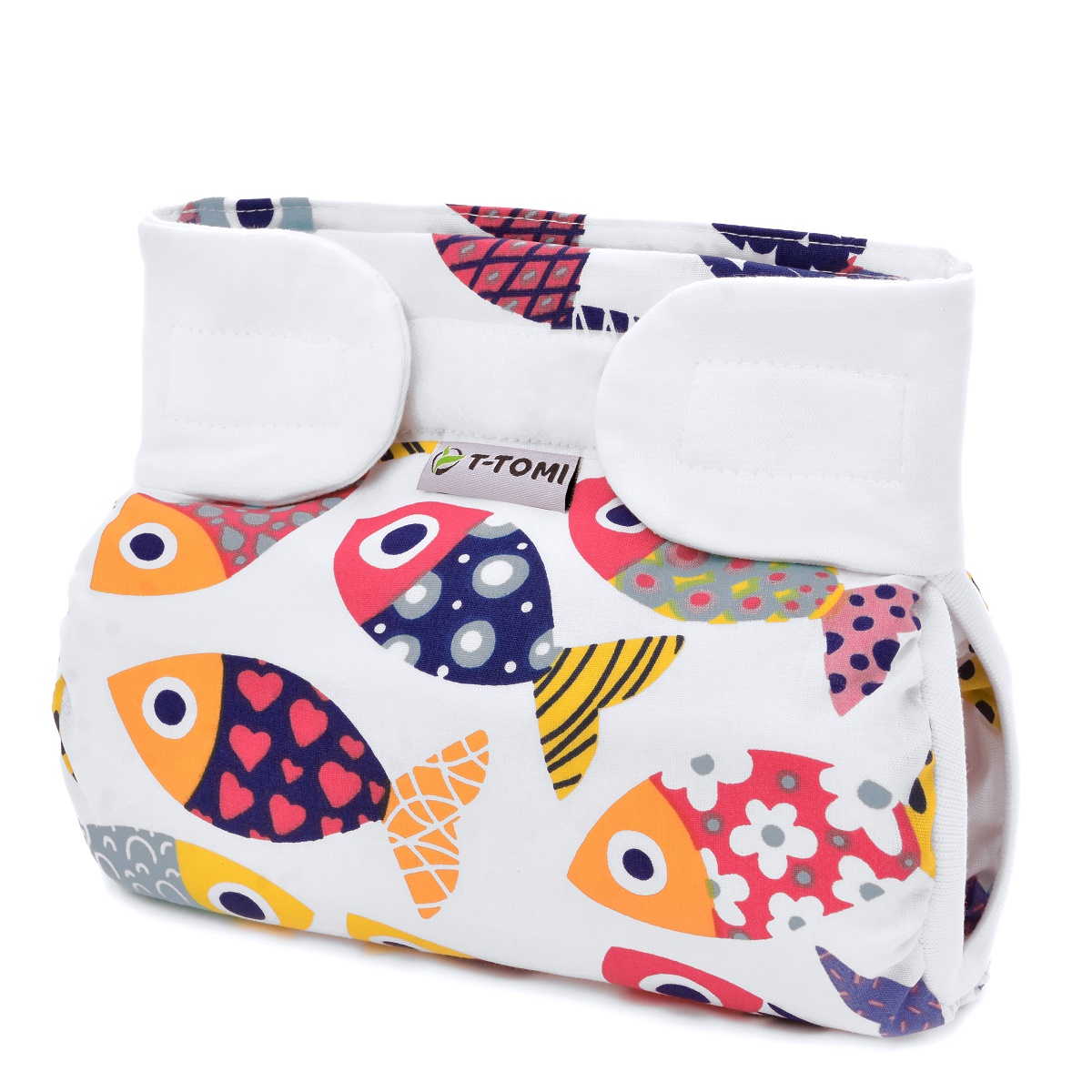 T-TOMI Ortopedické abdukčné nohavičky - suchý zips Fun fish (3-6kg)
