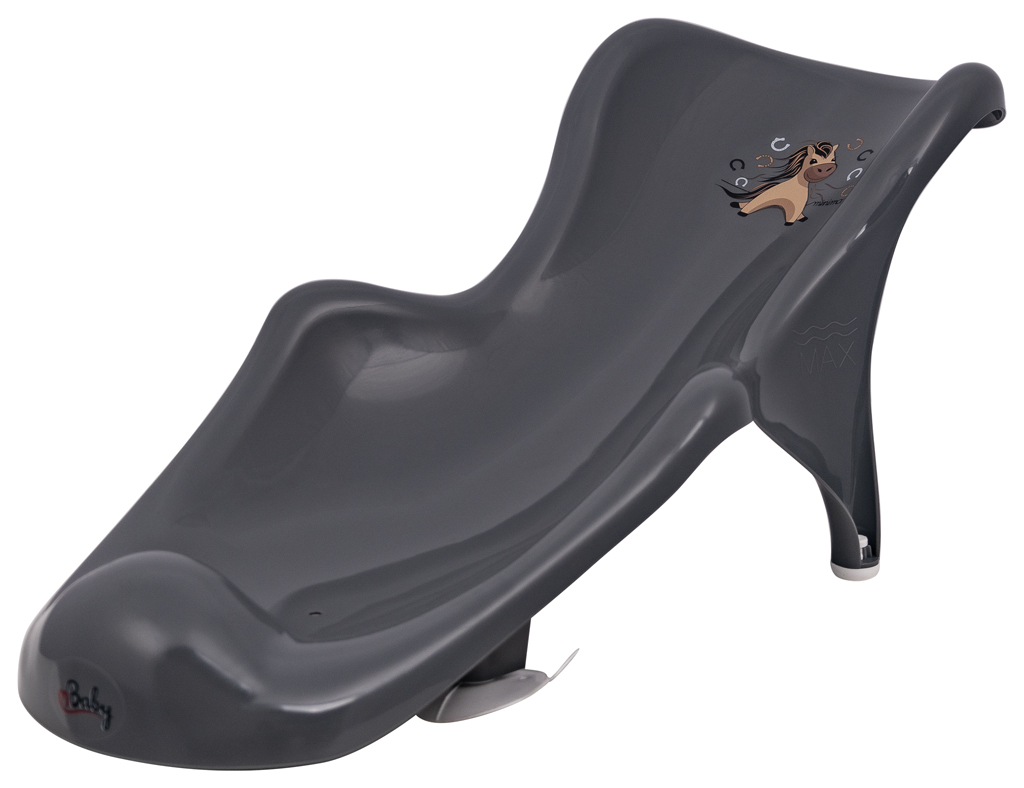E-shop MALTEX Lehátko do vane Koník Minimal - steel grey