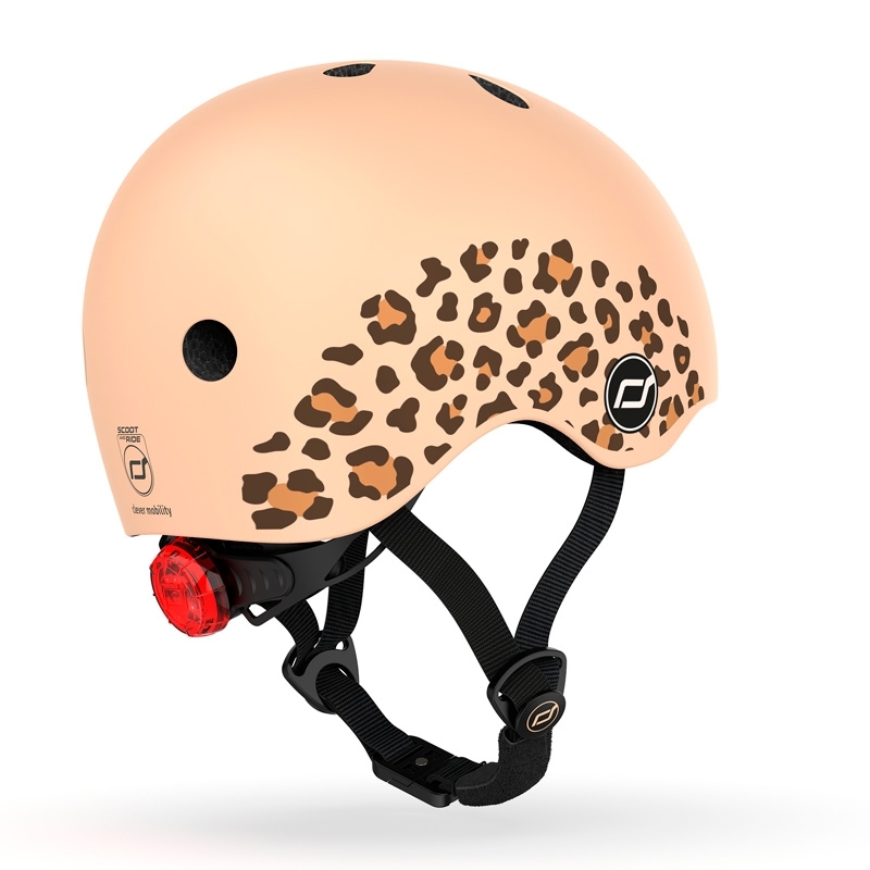 E-shop Scoot&Ride Scoot&Ride® Detská prilba XXS-S leopard