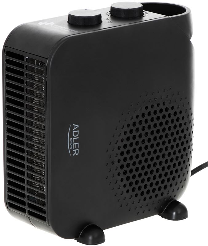 E-shop Teplovzdušný ventilátor Adler AD 7725 black