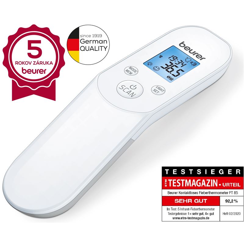 E-shop Bezkontaktný teplomer BEURER FT 85