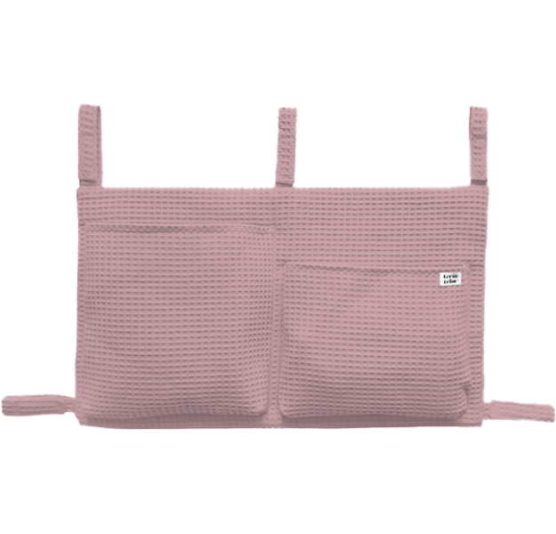 E-shop LevinFelin Levin felin Univerzálny vafle organizér na postieľku S, mauve