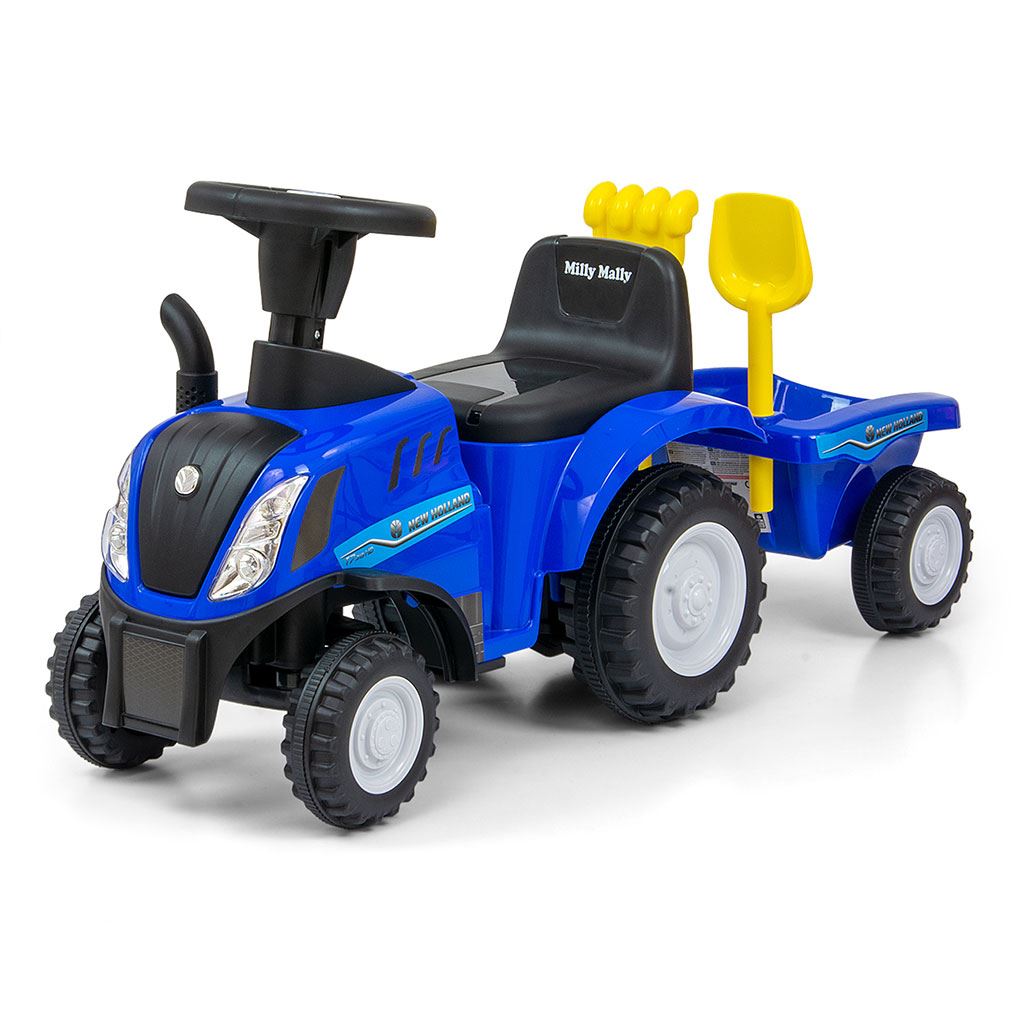 E-shop Odrážadlo NEW HOLLAND T7 TRAKTOR Milly Mally modré - 53701
