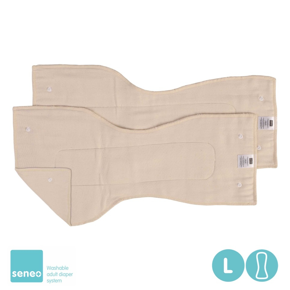 E-shop XKKO Anatomicky tvarované vložky SENEO Twill, Veľkosť L, 2ks