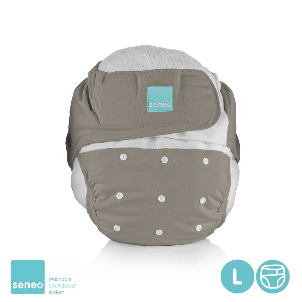 E-shop XKKO SENEO Vrchné plienkové nohavičky pre dospelých, Grey, Veľkosť L