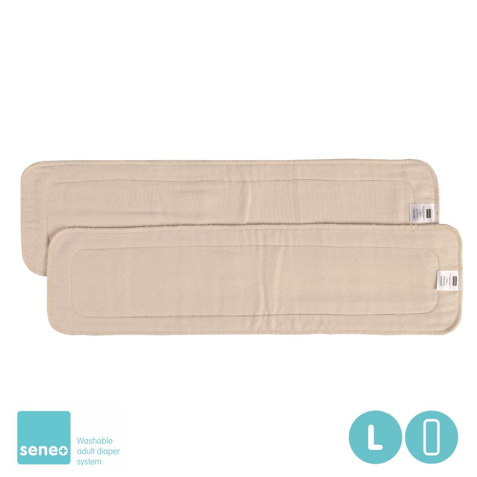 E-shop XKKO SENEO Prídavné vložky Twill, Veľkosť L, 2ks