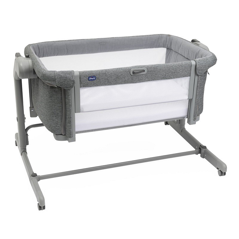 E-shop CHICCO Postieľka Next2Me Magic Evo - Dark Grey