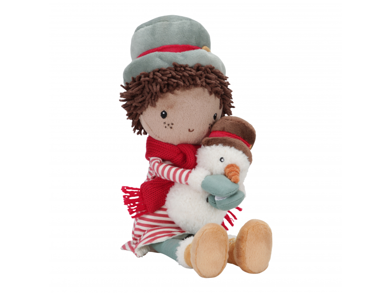 E-shop Little Dutch Bábika Jake vianočná 35cm