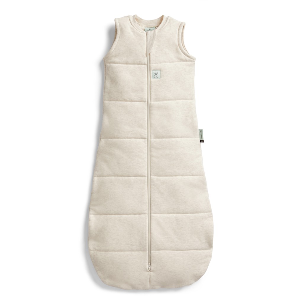 E-shop ERGOPOUCH Vak na spanie organická bavlna Jersey Oatmeal Marle 3-12 m, 6-10 kg, 2,5 tog