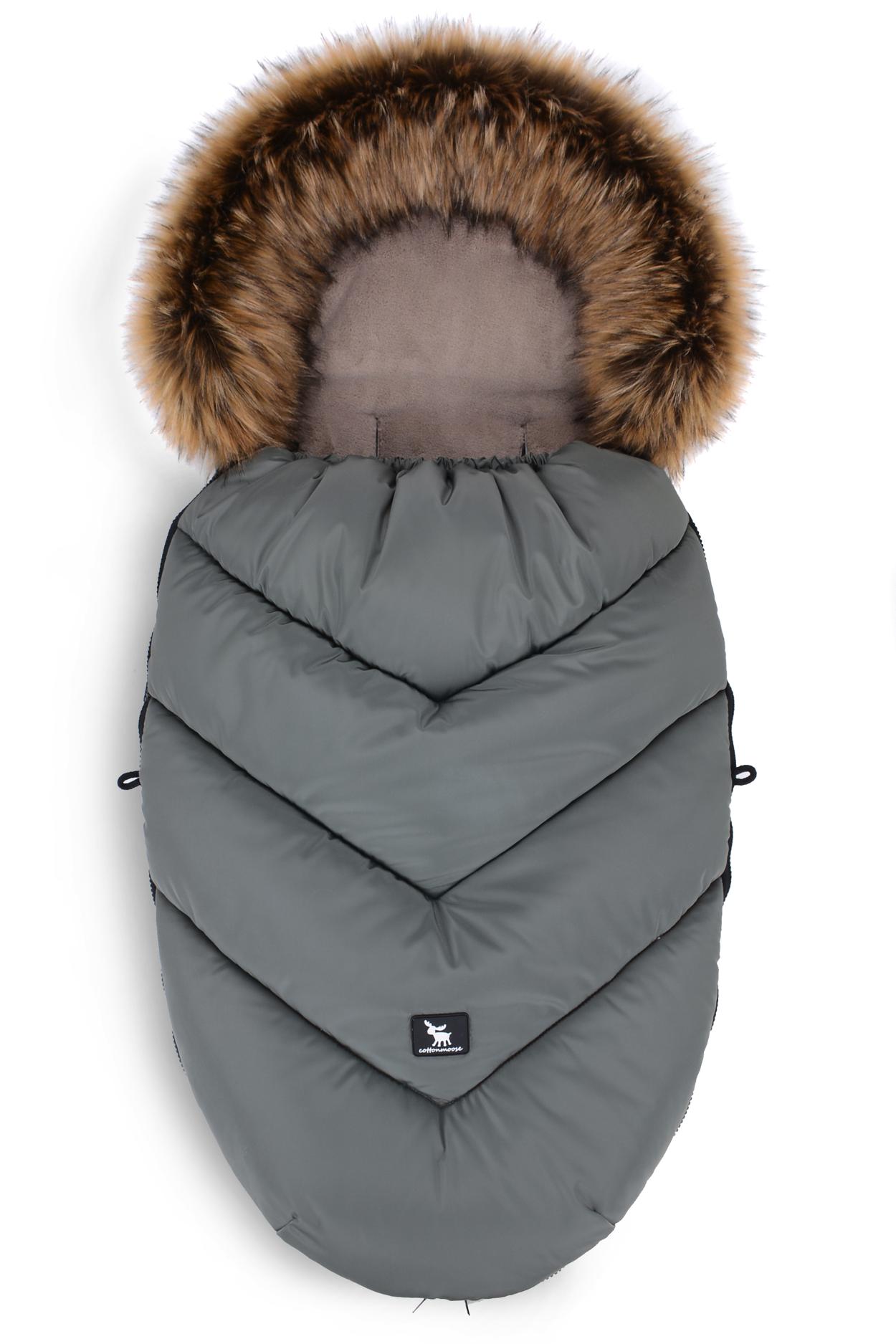 E-shop Cottonmoose fusak do kočíka MOOSE YUKON, zelený
