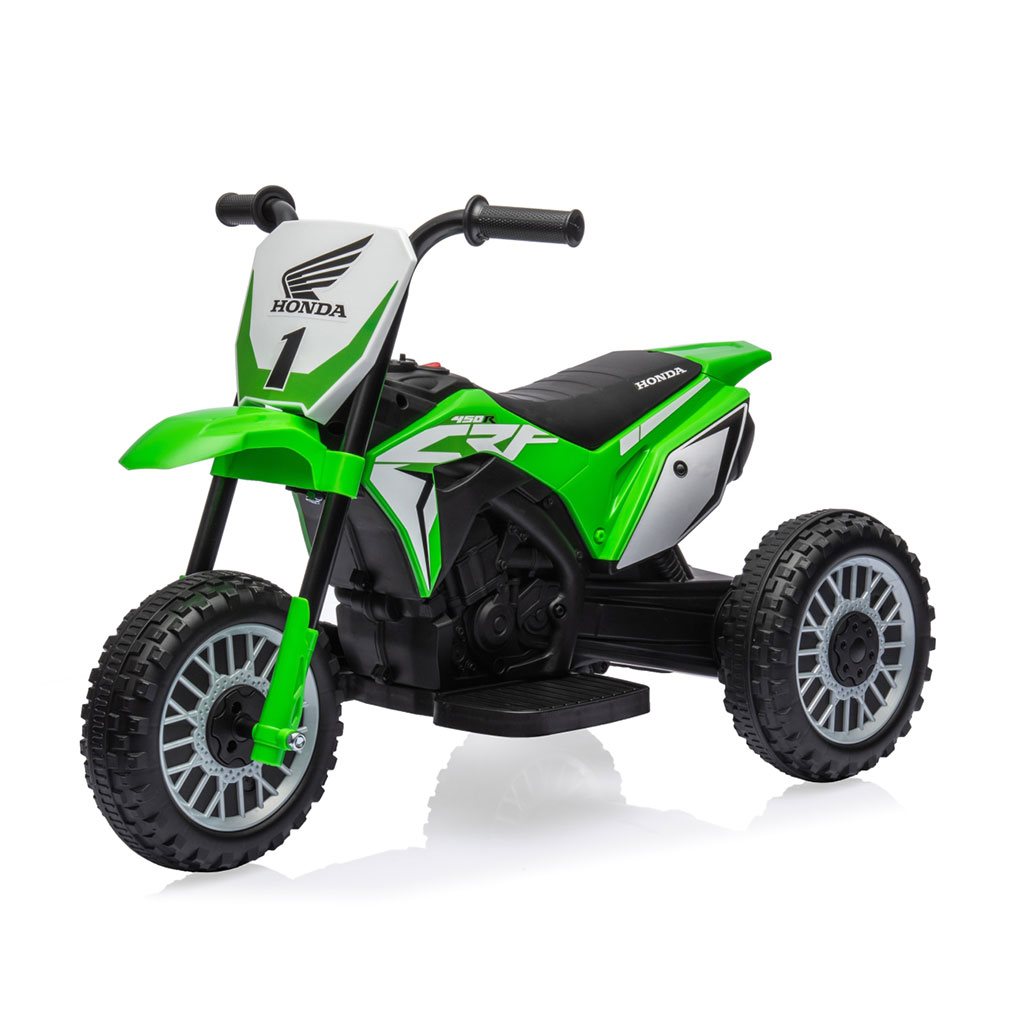 E-shop Elektrická motorka Milly Mally Honda CRF 450R zelená - 54305