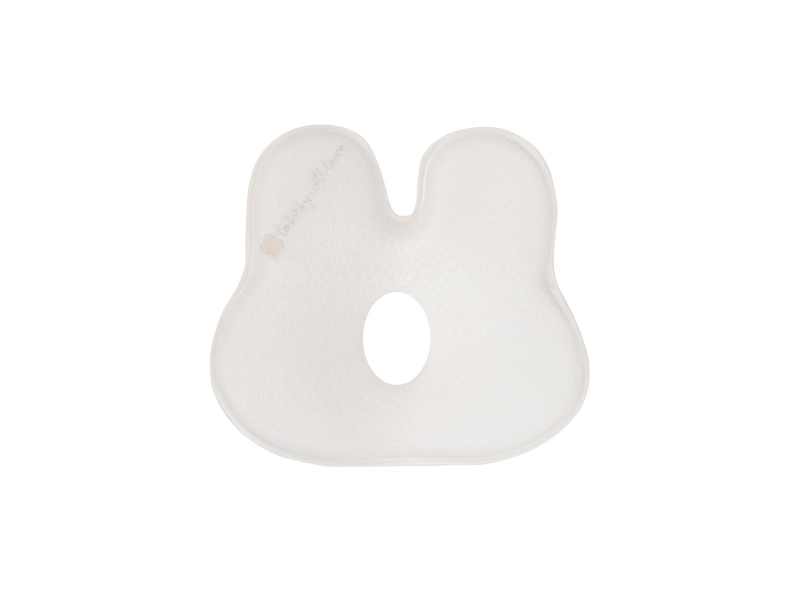 E-shop KikkaBoo Ergonomický vankúšik z pamäťovej peny Bunny Airknit White