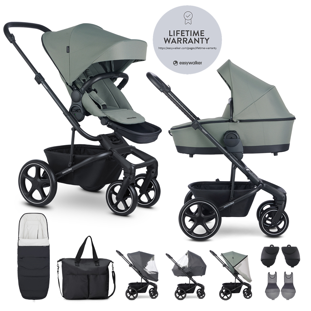 E-shop EASYWALKER Kočík kombinovaný Harvey⁵ Agave Green XXL RWS