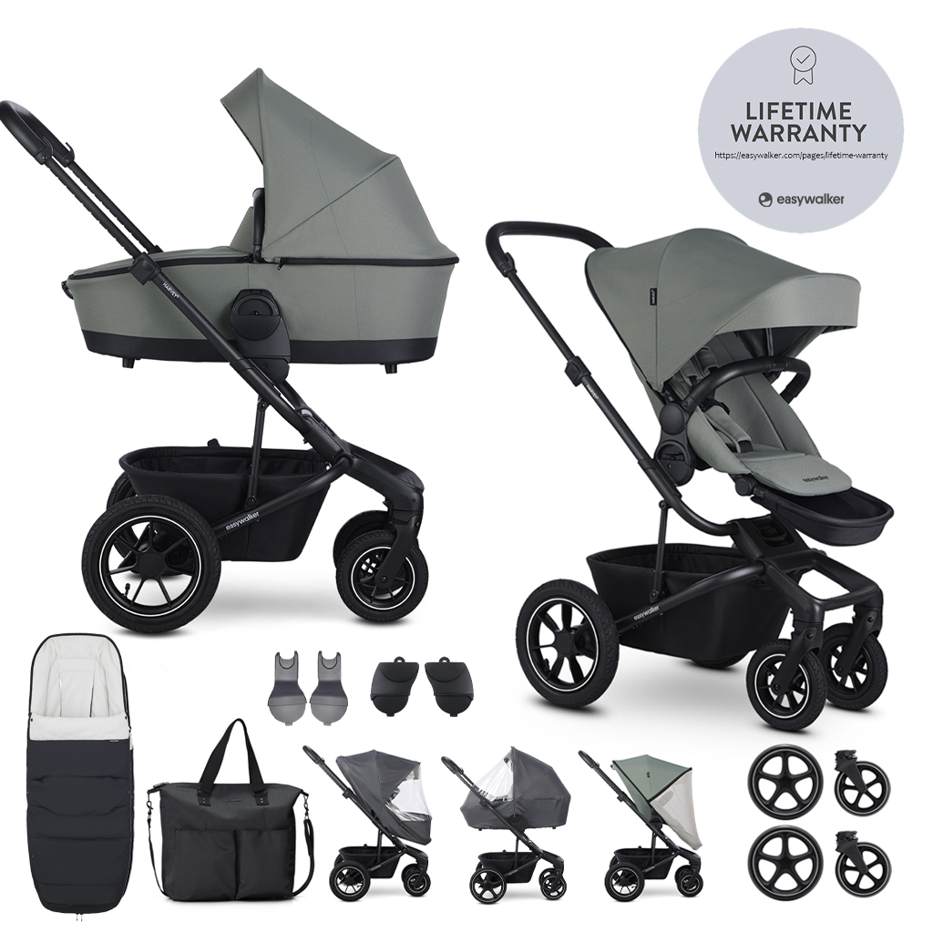 E-shop EASYWALKER Kočík kombinovaný Harvey⁵ Agave Green XXL AIR