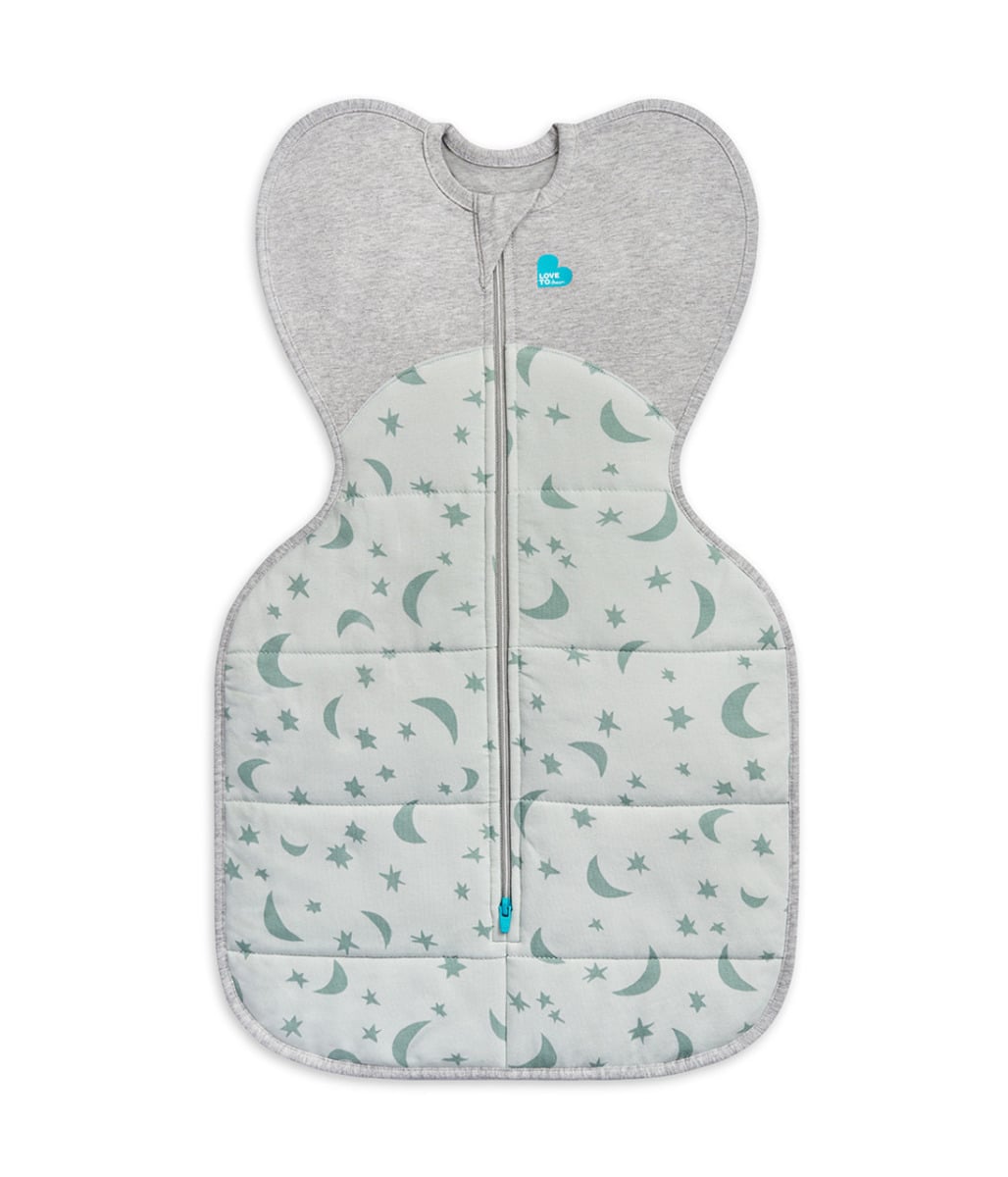 E-shop Love To Dream Zavinovačka Swaddle UP, veľkosť XS, olivová/mesiac, ETAPA 1, Extra Warm