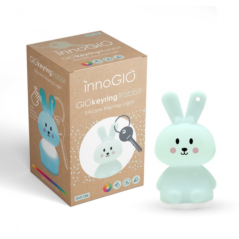 E-shop innoGIO Silikónový prívesok GIOkeyring Rabbit