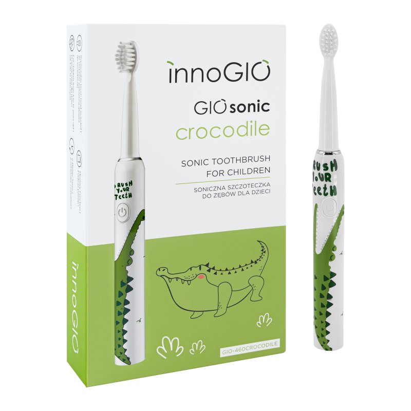 E-shop innoGIO Elektronická sonická zubná kefka GIOSonic Crocodile