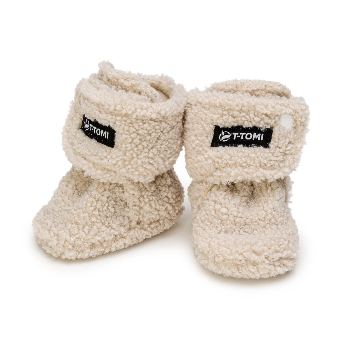 E-shop T-TOMI Capačky TEDDY Cream (3-6 mesiacov) WARM