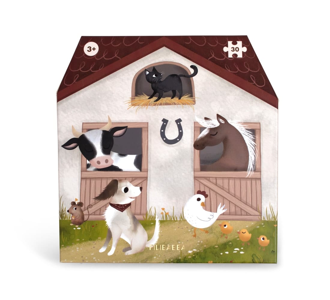 E-shop VEĽKÉ 30-DIELNE PUZZLE FILIBABBA MAGIC FARM