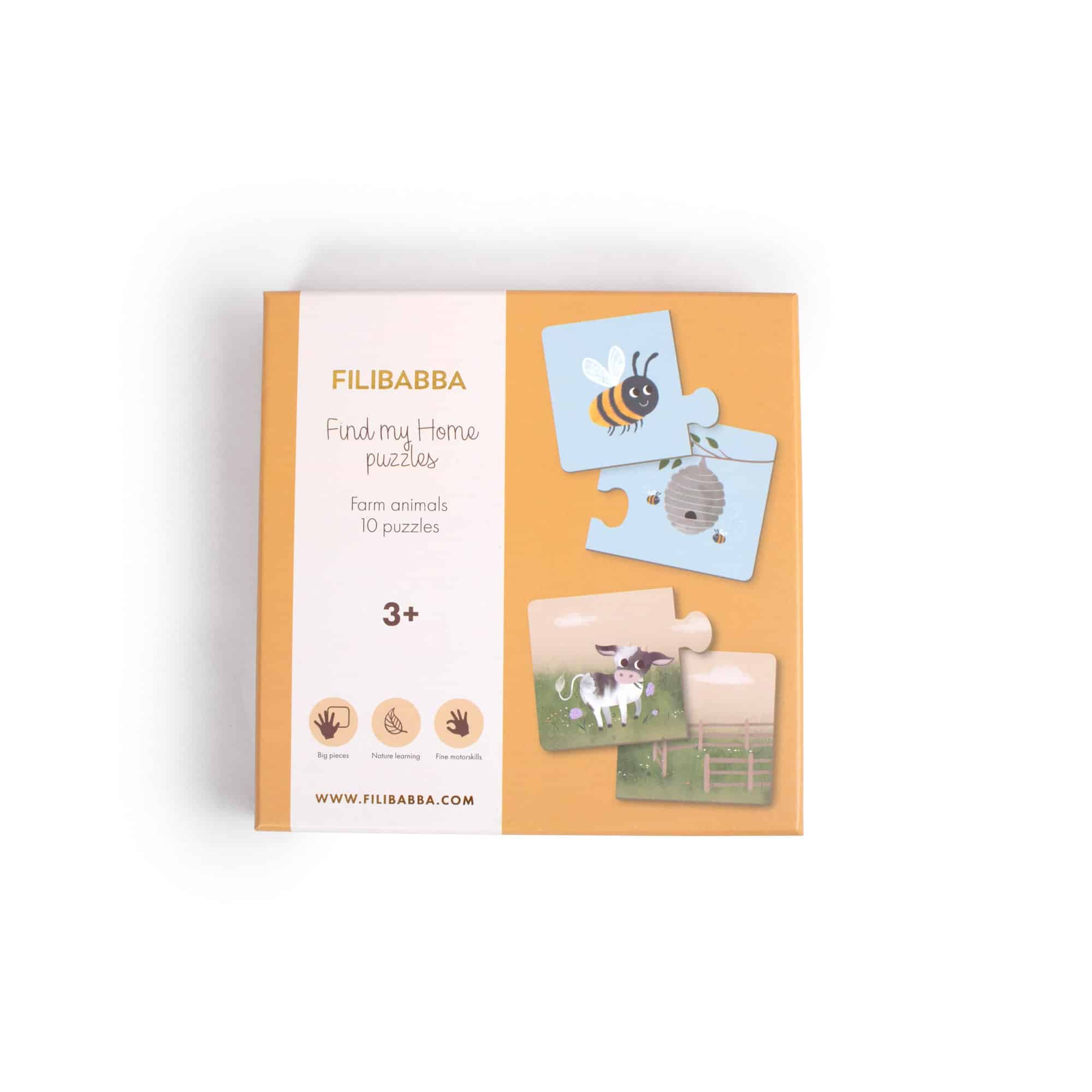 E-shop FILIBABBA FIND MY HOME PUZZLE