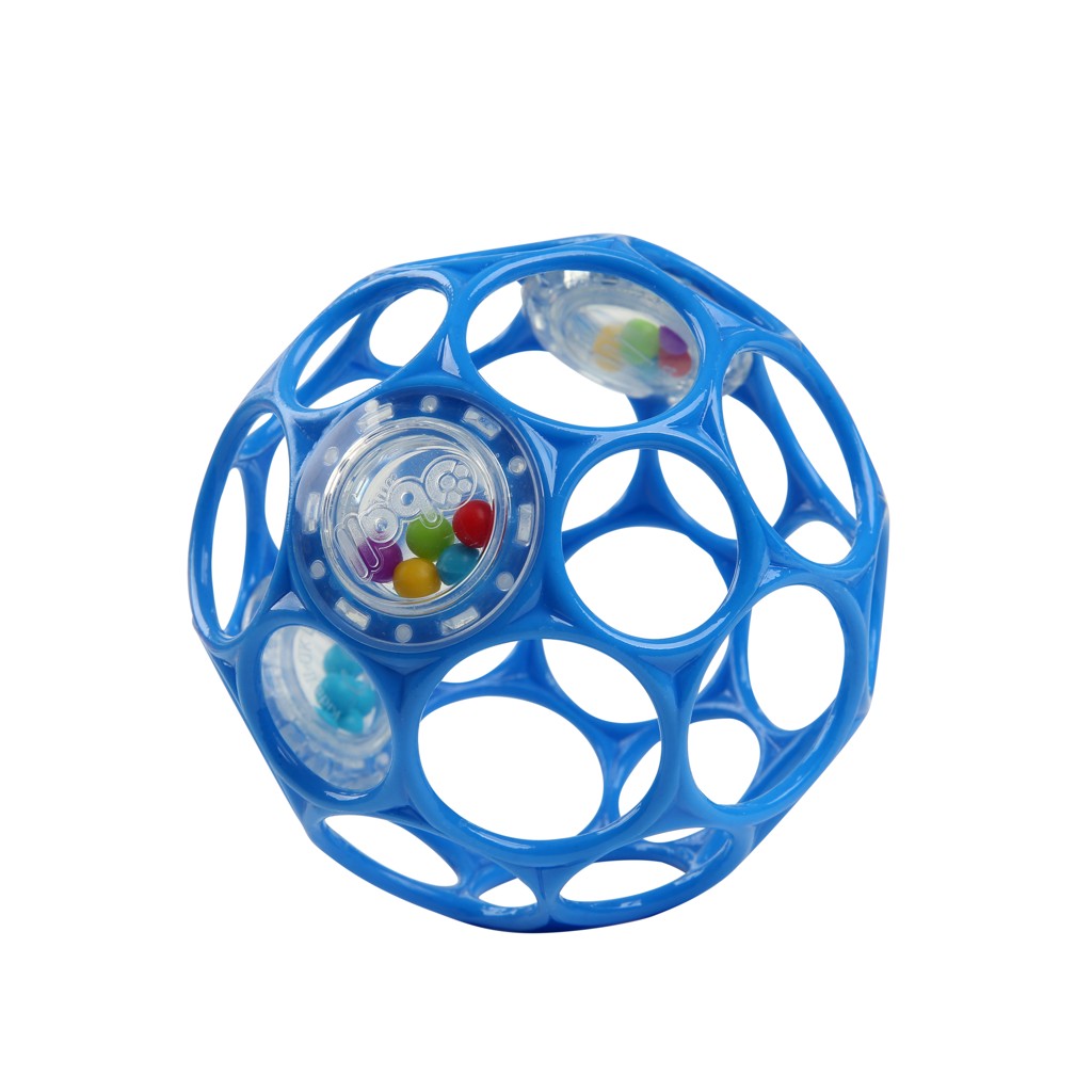 E-shop OBALL Hračka Oball RATTLE 10 cm blue 0m+